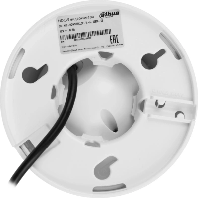 Камера видеонаблюдения аналоговая Dahua DH-HAC-HDW1200CLQP-IL-A-0280B-S6 2.8-2.8мм HD-CVI HD-TVI цв. корп.:белый (DH-HAC-HDW1200CLQP-IL-A-0280B)