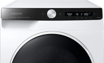 Стиральная машина Samsung WW80AG6L28WELP пан.англ. класс: A+++ загр.фронтальная макс.:8кг белый инвертор