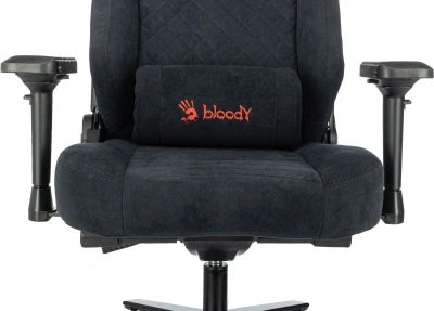 Кресло игровое A4Tech Bloody GC-660 черный Formula 999 искусственная замша с подголов. крестов. металл