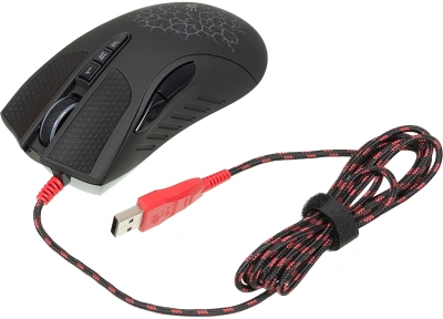 Мышь A4Tech Bloody A90 черный оптическая 6200dpi USB 8but