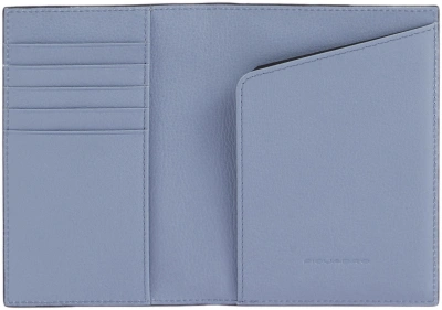 Обложка для паспорта женский Piquadro Circle PP6340W92R/AZ3 голубой натур.кожа