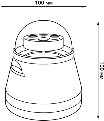 Ночник Gauss DIY0011 белый