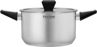 Кастрюля Rondell Blitz RDS-1889 3.2л. d=20см (с крышкой) стальной
