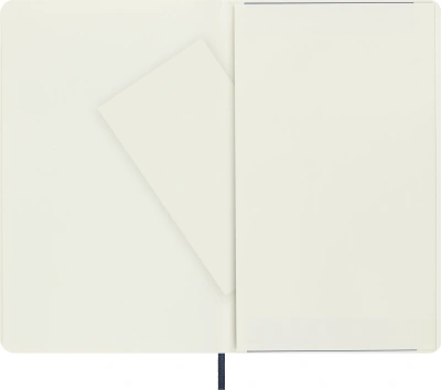 Блокнот Moleskine CLASSIC SOFT QP617B20 Large 130х210мм 192стр. клетка мягкая обложка синий сапфир