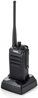 Рация Терек РК-401 U 16кан. до 15км аккум. сигн.Аналоговый черный