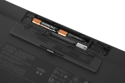 Клавиатура Logitech K650 черный USB беспроводная BT/Radio Multimedia (подставка для запястий) (920-010954)