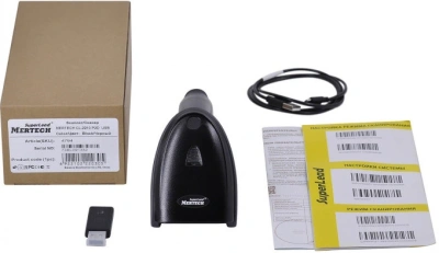 Сканер штрих-кода Mertech CL-2220 BLE Dongle 1D/2D беспроводной черный (4214) 2600мАч
