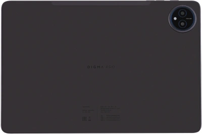 Планшет Digma Pro Spectrum T606 (1.6) 8C RAM6Gb ROM128Gb 10.1" IPS 1280x800 4G Android 14 темно-серый 13Mpix 5Mpix BT WiFi microSD 512Gb 6000mAh 255hrs