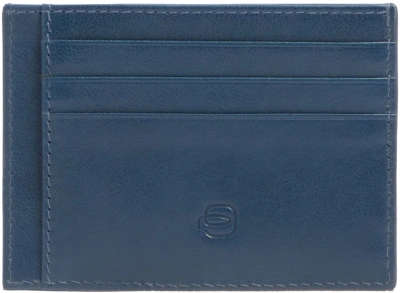 Чехол для кредитных карт Piquadro Victor PP2762W143R/BLU синий натур.кожа