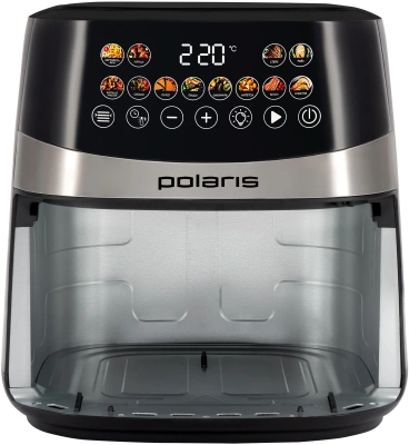 Аэрогриль Polaris PAF 8005W 7.5л 1800Вт черный (026987)