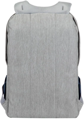 Рюкзак для ноутбука 17.3" Riva 7567 серый/темно-синий полиэстер (7567 GREY/DARK BLUE)