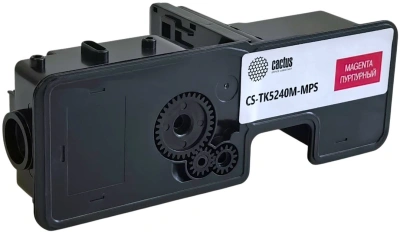 Картридж лазерный Cactus CS-TK5240M-MPS TK-5240M пурпурный (6000стр.) для Kyocera Ecosys M5526cdn/M5526cdw/P5026cdn/P5026cdw с чипом