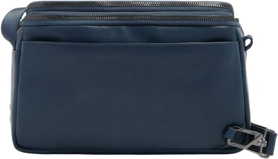 Сумка кросс-боди мужская Piquadro Victor CA7175W143/BLU синяя натур.кожа