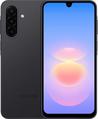 Смартфон Samsung SM-A185F Galaxy A18 256Gb 8Gb черный моноблок 3G 4G 2Sim 6.7" 1080x2340 Android 17 50Mpix 802.11 a/b/g/n/ac/ax NFC GPS Protect microSD max2048Gb