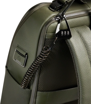 Рюкзак мужской Piquadro Modus CA4818MOS/VEVE оливковый натур.кожа