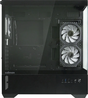 Корпус Zalman Chronix V2 черный без БП ATX 6x120mm 2x140mm 1xUSB2.0 1xUSB3.0 audio bott PSU