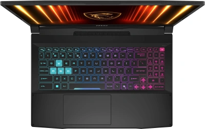 Ноутбук MSI Katana 17 HX B14WFK-276XRU Core i7 14650HX 32Gb SSD1Tb NVIDIA GeForce RTX 5060 8Gb 17.3" IPS QHD (2560x1440) FreeDOS black WiFi BT Cam (9S7-17L791-276)