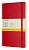 Блокнот Moleskine CLASSIC SOFT QP617F2 Large 130х210мм 192стр. клетка мягкая обложка красный
