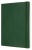 Блокнот Moleskine CLASSIC SOFT QP621K15 XLarge 190х250мм 192стр. линейка мягкая обложка зеленый