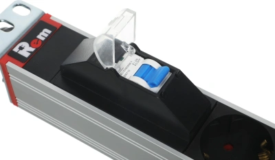 Блок распределения питания Rem R-16-7S-A-440-K гор.размещ. 7xSchuko базовые 16A клеммная колодка