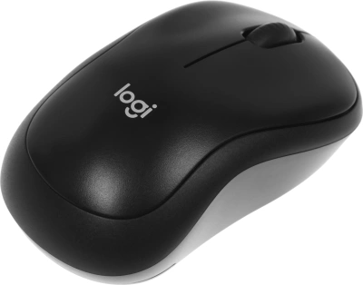 Мышь Logitech B220 Silent черный оптическая 1000dpi silent беспров. USB 2but (910-005553)