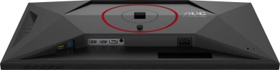 Монитор AOC 27" U27G4R черный/красный IPS LED 16:9 HDMI матовая HAS Piv 400cd 178гр/178гр 3840x2160 160Hz G-Sync DP 4K USB 6.35кг