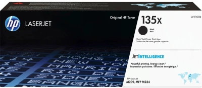 Картридж лазерный HP 135X W1350X черный бар.в компл. (2400стр.) для HP LaserJet M209dw M209, M234dwe M234