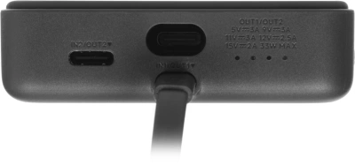 Мобильный аккумулятор Xiaomi Magnetic BHR9823GL 10000mAh QC3.0/PD2.2 33W 3A USB-A/USB-C серый