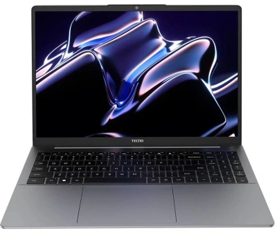 Ноутбук Tecno MegaBook K16SDA Ryzen 5 7430U 16Gb SSD1Tb AMD Radeon Graphics 16" IPS WUXGA (1920x1200) Windows 11 Home grey WiFi BT Cam 6060mAh (71005000262)