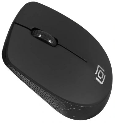 Мышь Оклик 486MW черный оптическая 1600dpi беспров. USB для ноутбука 3but (1196555)