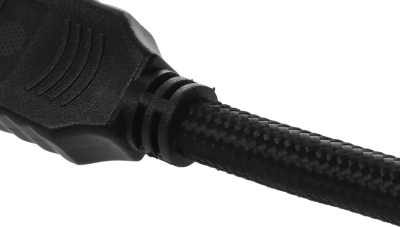 Кабель аудио-видео Cactus CS-HDMI.2-2 HDMI (m)/HDMI (m) 2м. позолоч.конт. черный