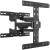 Кронштейн для телевизора Kromax Ultra Slim-101 черный 21"-70" макс.45кг настенный поворот и наклон