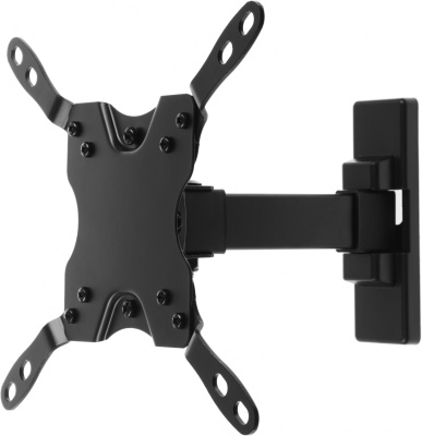 Кронштейн для телевизора Ultramounts UM864B черный 13"-42" макс.20кг настенный поворот и наклон
