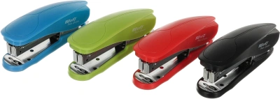 Степлер Kw-Trio 05566 Half-strip Pollex 24/6 26/6 (20листов) встроенный антистеплер ассорти 105скоб