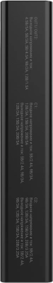 Мобильный аккумулятор Digma DGPD100WA 20000mAh QC3.0/PD3.0 100W 5A 2xUSB-A/2xUSB-C черный (DGPD20A100ABK)