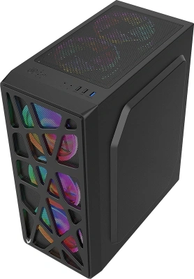 Корпус Formula Mana AR V2 черный без БП ATX 4x120mm 2xUSB2.0 1xUSB3.0 audio bott PSU