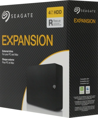 Жесткий диск Seagate USB3.0 4TB STKP4000400 Expansion 3.5" черный
