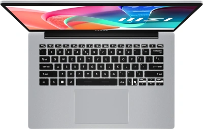 Ноутбук MSI Modern 14 F1MG-816XRU Core 5 120U 16Gb SSD512Gb Intel Graphics 14" IPS FHD (1920x1080) FreeDOS silver WiFi BT Cam (9S7-14S113-816)