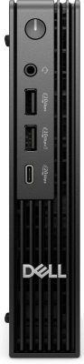 Неттоп Dell Pro Plus QBM1250 Micro Core Ultra 9 285 (2.5) 32Gb SSD1Tb Graphics Windows 11 Pro GbitEth WiFi BT 180W мышь клавиатура черный (DPMPLUS-9311)
