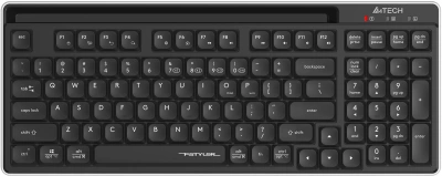 Клавиатура A4Tech FBX70C черный USB беспроводная BT/Radio slim