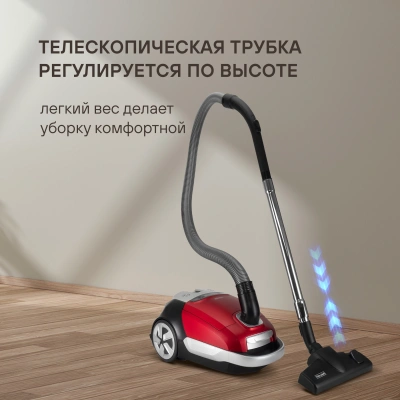 Пылесос Rondell RDE-2054 2000Вт красный/черный