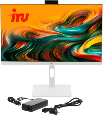 Моноблок IRU 23ID 23.8" Full HD i5 12400 (2.5) 32Gb SSD512Gb UHDG 730 CR без ОС GbitEth WiFi BT 120W Cam белый 1920x1080