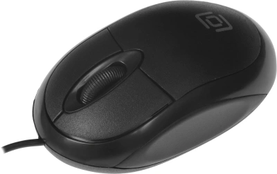 Мышь Оклик 105S черный оптическая 800dpi USB для ноутбука 3but (400941)