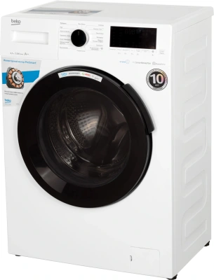 Стиральная машина Beko WSPE6H616W класс: A+++ загр.фронтальная макс.:6.5кг белый инвертор
