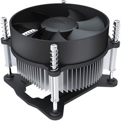 Устройство охлаждения(кулер) Deepcool CK-11508 PWM Soc-1151/1200 черный 4-pin 17-30dB Al 65W 245gr Ret (DP-ICAS-CK11508-P)