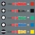 Отвертка Wera Kraftform Kompakt VDE 7 Universal 2 Tool Finder в компл.:7 предметов (WE-006601)