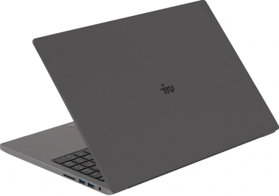Ноутбук IRU Strato 16ALMR Core i7 12650H 16Gb SSD512Gb Intel UHD Graphics 16" IPS FHD (1920x1200) Windows 11 Pro grey WiFi BT Cam 5400mAh (2142319)