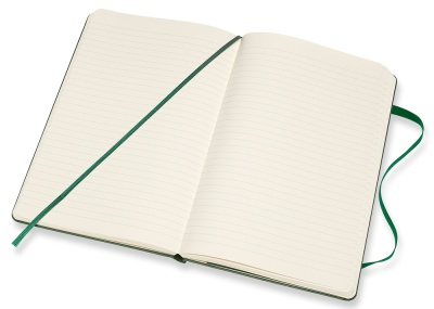 Блокнот Moleskine CLASSIC QP060K15 Large 130х210мм 240стр. линейка твердая обложка зеленый