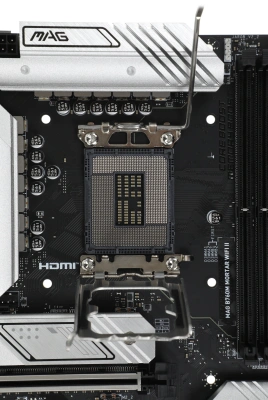 Материнская плата MSI MAG B760M MORTAR WIFI II Soc-1700 Intel B760 4xDDR5 mATX AC`97 8ch(7.1) 2.5Gg+HDMI+DP