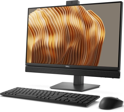 Моноблок Dell Pro 24 QC24250 23.8" Full HD Core Ultra 7 265 (2.4) 16Gb SSD1Tb Graphics CR Windows 11 Pro GbitEth WiFi BT 160W клавиатура мышь Cam темно-серый 1920x1080